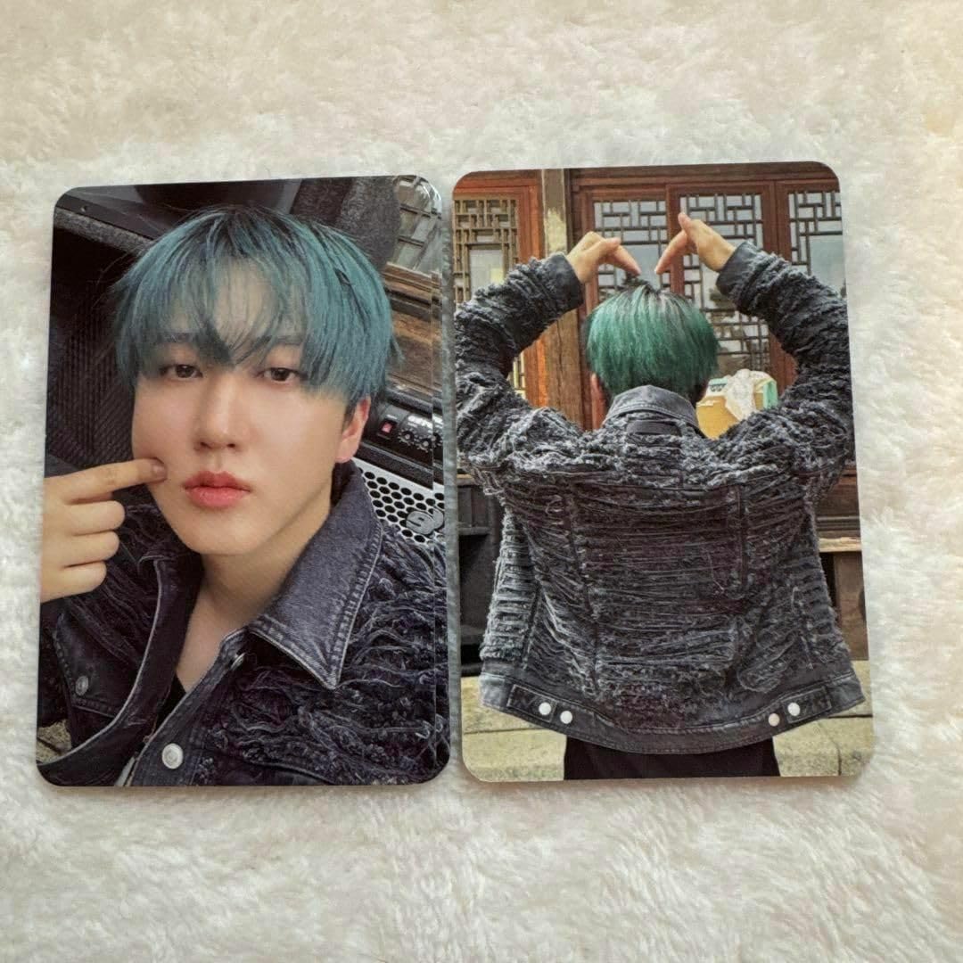 韓国Stray KidsHOP特典リアルタッチチャンビントレカ